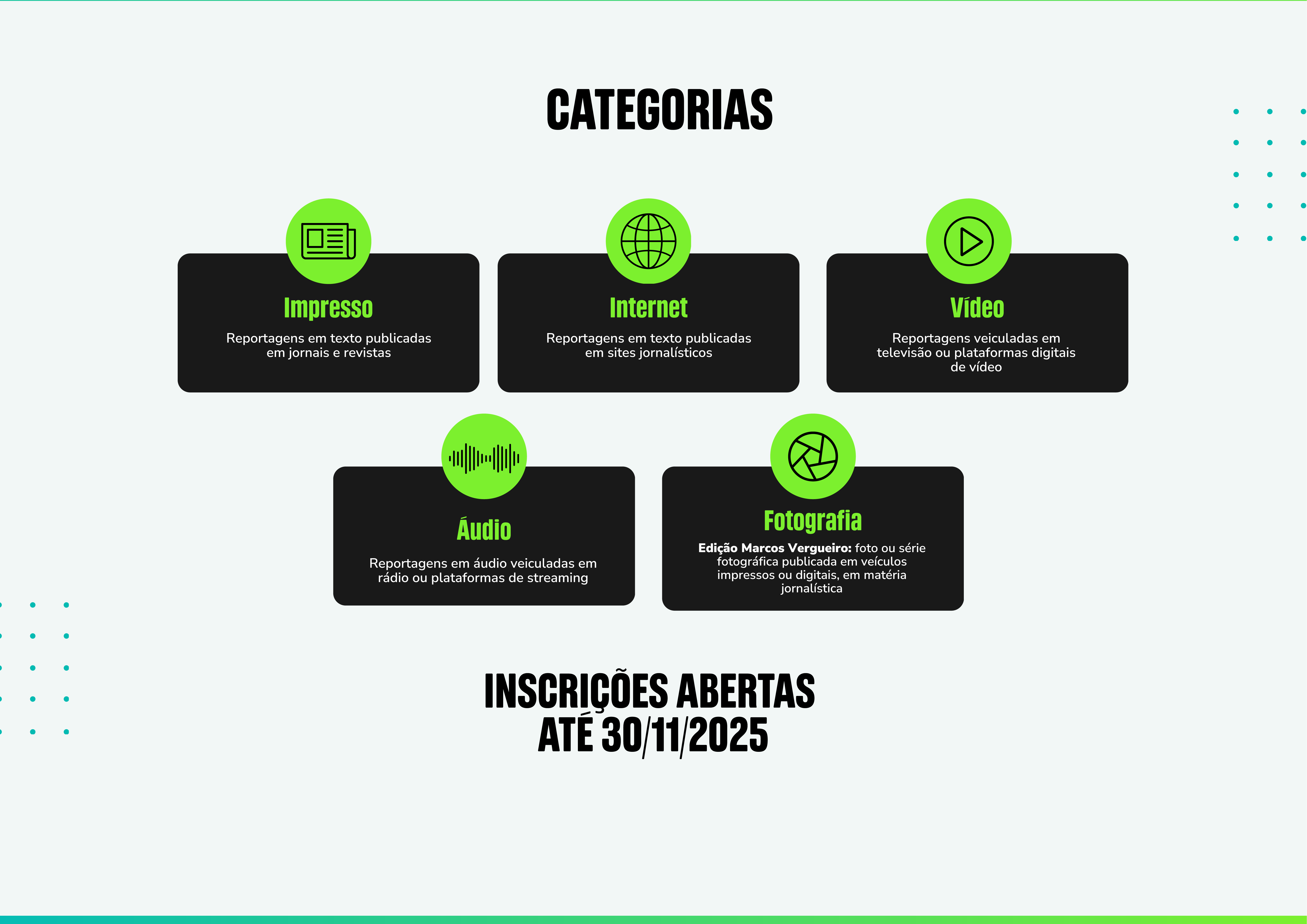 Banner chamada de inscrição